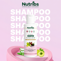 NutriBS Herbal Shampoo for Strong & Long Hair | 100% Botanical Extracts | 200ml