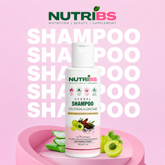 NutriBS Herbal Shampoo for Strong & Long Hair | 100% Botanical Extracts | 200ml