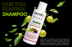 NutriBS Herbal Shampoo for Strong & Long Hair | 100% Botanical Extracts | 200ml