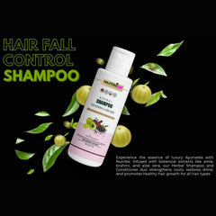 NutriBS Herbal Shampoo for Strong & Long Hair | 100% Botanical Extracts | 200ml