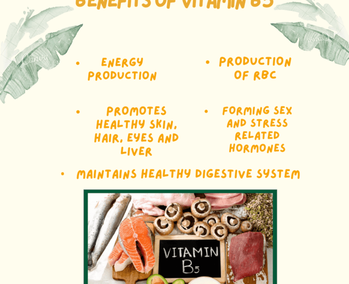 Benefits of vitamin B5