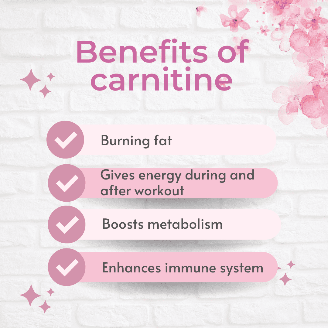 Benefits of carnitine