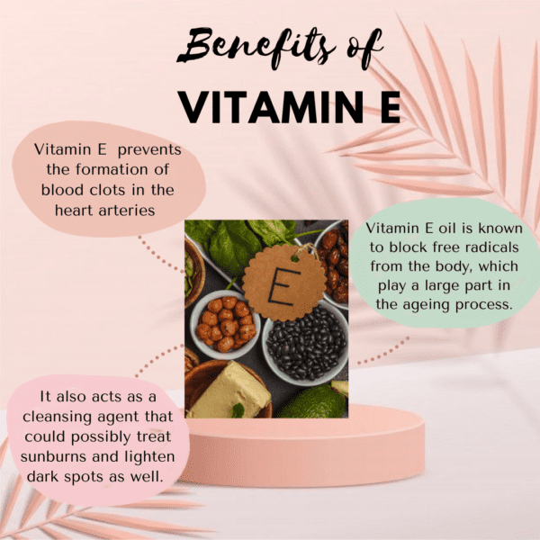 Benefits of vitamin E