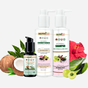 Nutribs herbal conditioner and Nutribs herbal shampoo combo