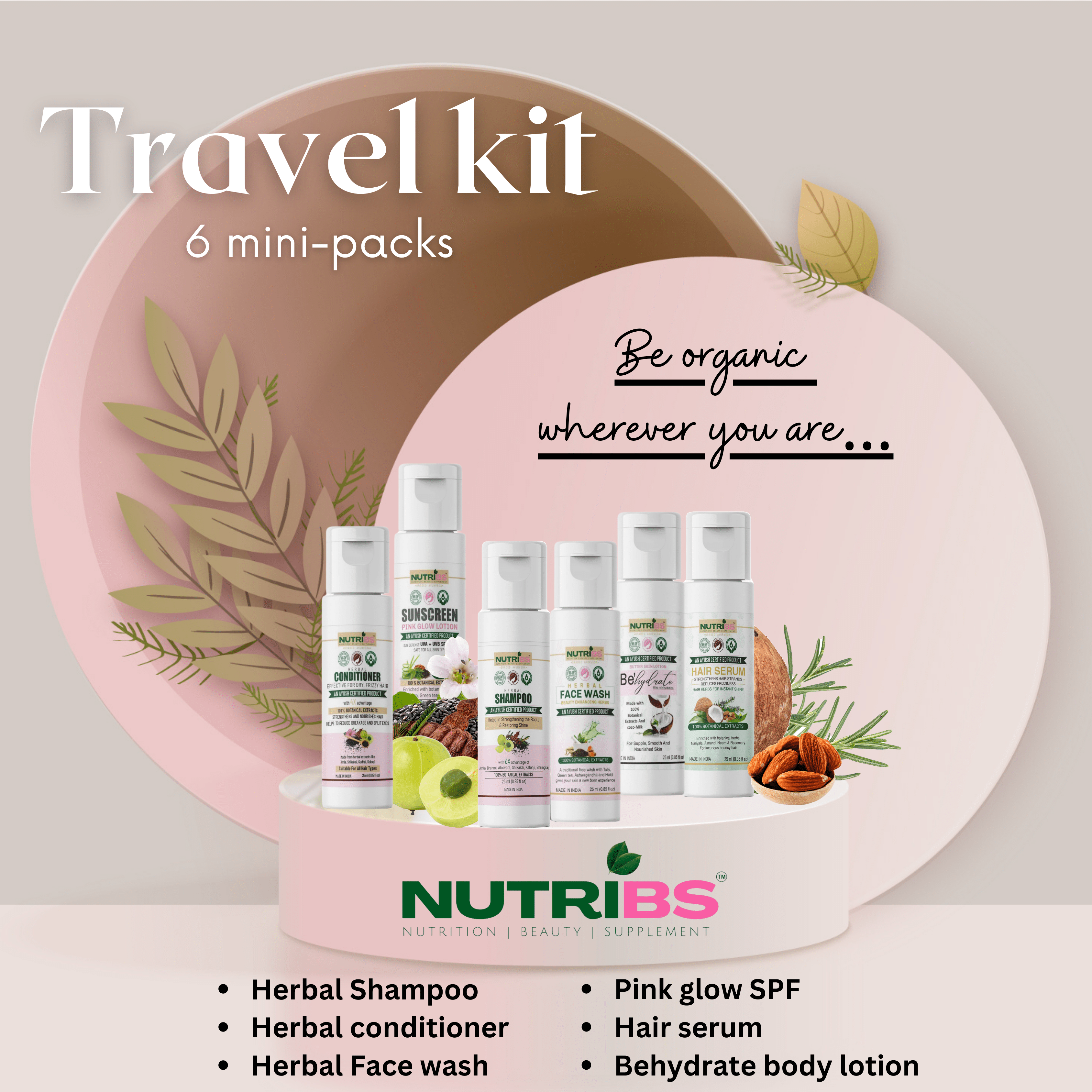 Travel Kit 6 Mini Pack