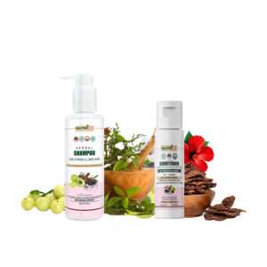 Nutribs herbal conditioner (25ml) and Nutribs herbal shampoo (200ml) combo
