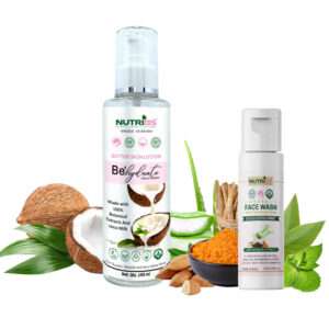 Herbal shampoo (25ml) and Butter-skin body lotion (100ml) combo
